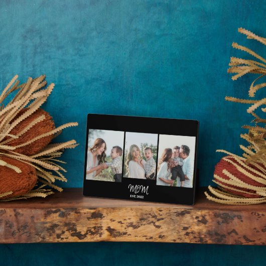 Mom Established, 3-Photo Plaque Fotoplaat (Zijkant)