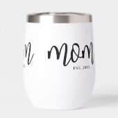 Mom Established Black Script Mother's (Achterkant)