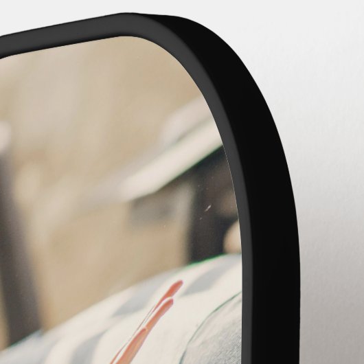 Mom Established Fun Script Photo Pickleball Paddle (Links Detail)