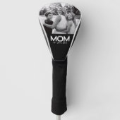 Mom Established Modern Bold Photo Golfheadcover (Voorkant)
