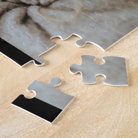 Mom Established Modern Bold Script Black 3 Photo Legpuzzel (Zijkant)