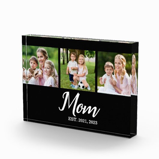 Mom Established Modern Script 3  Fotoblokken (Rechts)