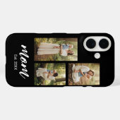 Mom Established Modern Script 3 Photo Case-Mate iPhone Case (Achterkant (horizontaal))