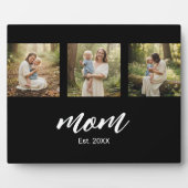 Mom Established Modern Script 3 Photo Fotoplaat (Voorkant)