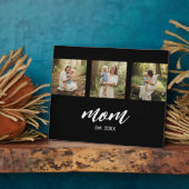 Mom Established Modern Script 3 Photo Fotoplaat (Zijkant)