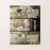 Mom Established Modern Script 3 Photo Legpuzzel (Verticaal)