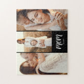Mom Established Modern Script 3 Photo Legpuzzel (Verticaal)