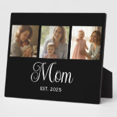 Mom Established Modern Script Black 3 Photo Fotoplaat (Zijkant)