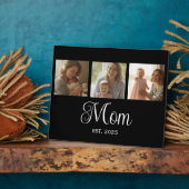 Mom Established Modern Script Black 3 Photo Fotoplaat (Zijkant)