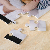 Mom Established Modern Script Black 3 Photo Legpuzzel (Zijkant)