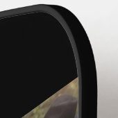 Mom Established Modern Script Black 3 Photo Pickleball Paddle (Links Detail)