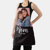 Mom Established Modern Script Photo Schort (Insitu)