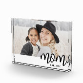 Mom Established Mother's Day Fotoblokken (Rechts)