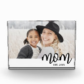 Mom Established Mother's Day Gift Fotoblokken (Voorkant)