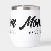 Mom Established New Mom Gift (Achterkant)