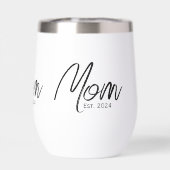 Mom Established New Mom Gift  (Achterkant)