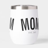 Mom Established New Mom Gift (Achterkant)