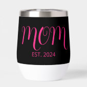 Mom Established New Mom Gift (Achterkant)