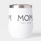 Mom Established New Mom Gift (Achterkant)