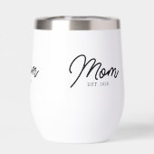 Mom Established New Mom Gift (Achterkant)