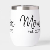 Mom Established New Mom Gift (Achterkant)