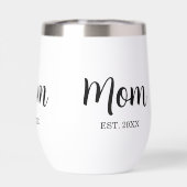 Mom Established New Mom Gift (Achterkant)