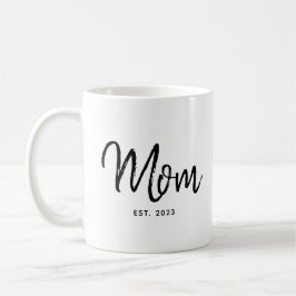 Mom Established New Mom Gift Coffee Mug Koffiemok