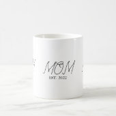Mom Established New Mom Gift Coffee Mug Koffiemok (Center)