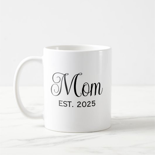 Mom Established New Mom Gift Koffiemok (Links)