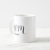 Mom Established New Mom Gift Koffiemok (Voorkant links)