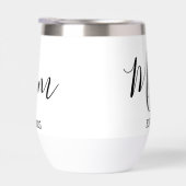 Mom Established New Mom Gift Minimalist (Rechts)