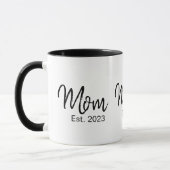Mom Established New Mom Gift Mok (Links)