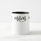 Mom Established New Mom Gift Mok (Midden)