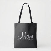 Mom Established New Mom Gift Tote Bag (Voorkant)