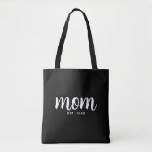 Mom Established New Mom Gift Tote Bag (Voorkant)