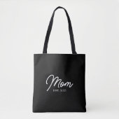 Mom Established New Mom Gift Tote Bag (Voorkant)