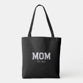 Mom Established New Mom Gift Tote Bag (Achterkant)
