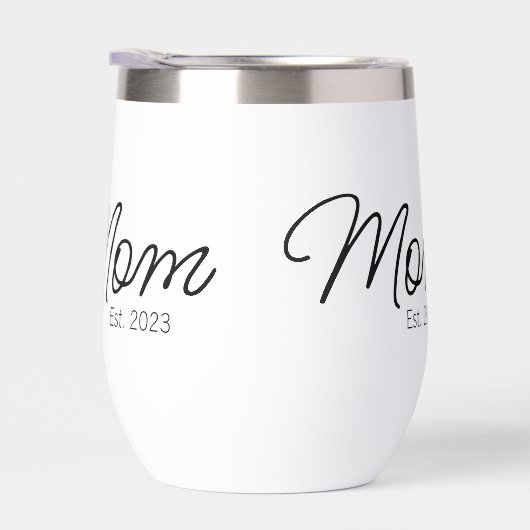 Mom Established New Mom Script Font Gift (Rechts)