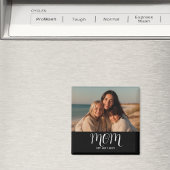 Mom Established Photo Gift Magneet
