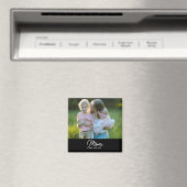 Mom Established Photo Gift Magnet (Insitu (Vaatwasser))