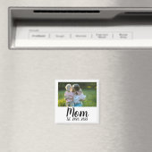 Mom Established Photo Gift Magnet (Insitu (Vaatwasser))
