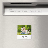 Mom Established Photo Gift Magnet (Insitu (Vaatwasser))