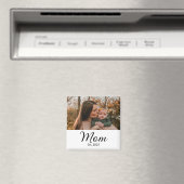 Mom Established Photo Gift Magnet (Insitu (Vaatwasser))