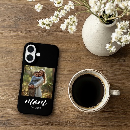 Mom Established Photo Mother's Day Case-Mate iPhone Case