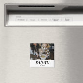 Mom Established Photo Mother's Day Magneet (Insitu (Vaatwasser))