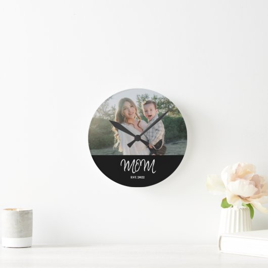 Mom Established, Photo, Script, Round Clock Ronde Klok (Huis)