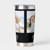 Mom Established Script Black 2 Photo Geïsoleerde Drinkbeker (Rechts)