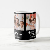 Mom Established Script Black 3 Photo  Koffiemok (Voorkant rechts)