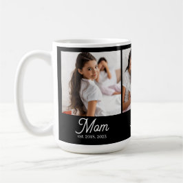 Mom Established Script Black 3 Photo Koffiemok