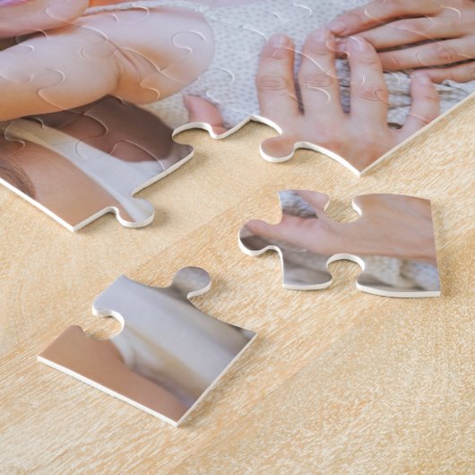 Mom Established Script Black 3 Photo Legpuzzel (Zijkant)